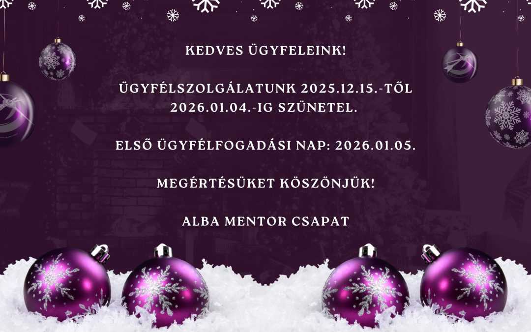 Ügyfélszolgálati szünet